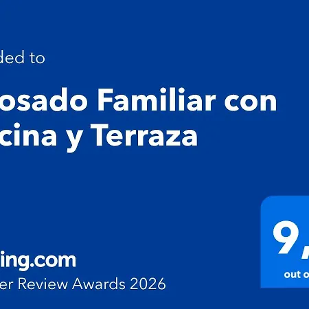 Сasa de vacaciones Adosado Familiar Con Piscina Y Terraza