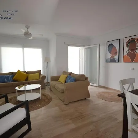 Adosado Familiar Con Piscina Y Terraza Prázdninový dům Cádiz